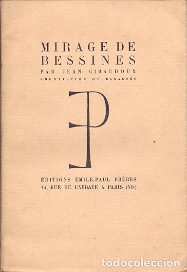 Libros: Mirage de Bessines - Giraudoux, Jean - Foto 1