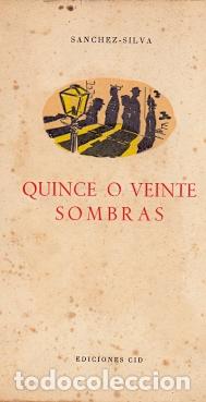 Libros: Quince o Veinte Sombras - S&aacute;nchez-Silva - Foto 1