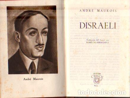 Libros: Disraeli - Maurois, Andr&eacute; - Foto 1