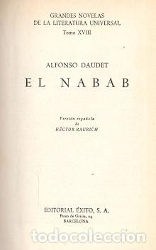 Libros: El Nabab - Daudet, Alfonso (Alphonse)/Versi&oacute;n espa&ntilde;ola de H&eacute;ctor Raurich - Foto 1