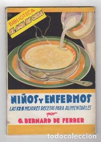 Libros: Ni&ntilde;os y Enfermos - Bernard de Ferrer. G - Foto 1