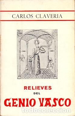 Libros: Relieves del Genio Vasco - Claver&iacute;a Arza, Carlos - Foto 1