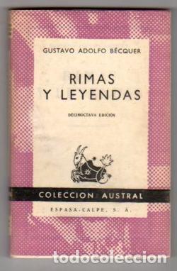 Libros: Rimas y Leyendas - B&eacute;cquer, Gustavo Adolfo - Foto 1