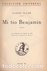 Libros: Mi t&iacute;o Benjam&iacute;n - Tillier, Claude - Foto 1