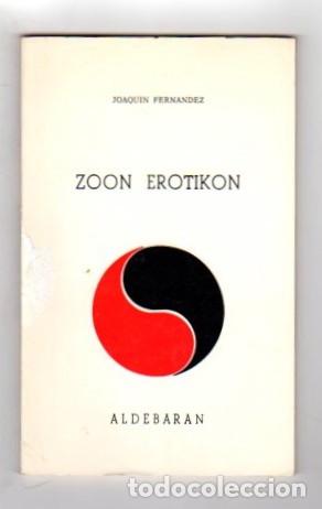 Libros: Zoon Erotikon - Fern&aacute;ndez, Joaqu&iacute;n - Foto 1