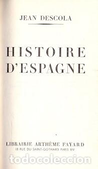 Libros: Histoire DEspagne - Descola, Jean - Foto 1