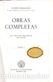 Libros: Obras Completas (10 Vol.) - Benavente, Jacinto - Foto 1