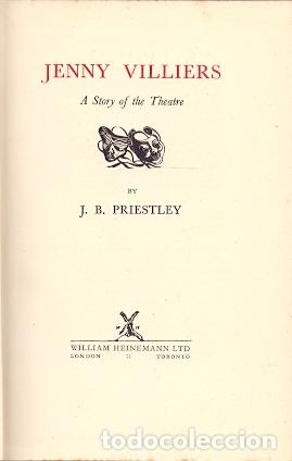 Libros: Jenny Villiers - Priestley, J.B. - Foto 1