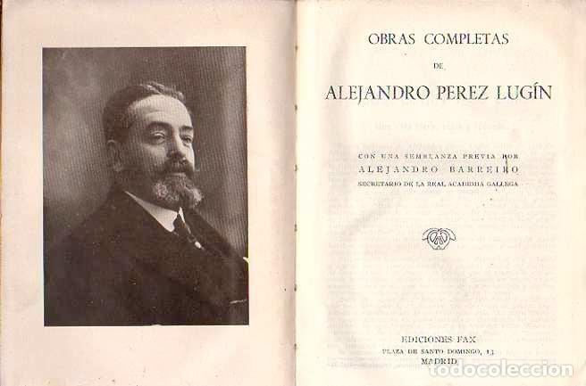 Libros: Obras completas - P&eacute;rez Lug&iacute;n, Alejandro - Foto 1