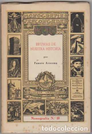 Libros: Brumas de nuestra historia - Arocena, Fausto - Foto 1