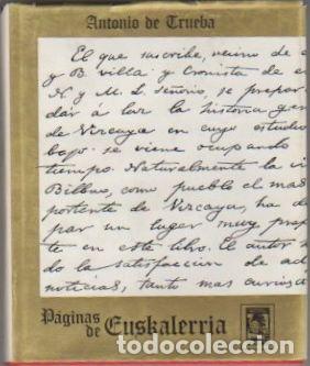 Libros: P&aacute;ginas de Euskalerria - Trueba, Antonio de - Foto 1