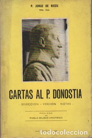 Libros: Cartas al P. Donostia - Riezu, Jorge de - Foto 1