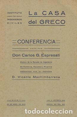 Libros: La casa del Greco - Espresati, Carlos G. - Foto 1