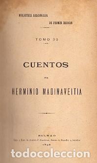 Libros: Cuentos - Madinaveitia, Herminio - Foto 1