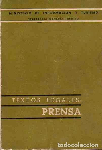 Libros: Prensa - NO CONSTA AUTOR - Foto 1