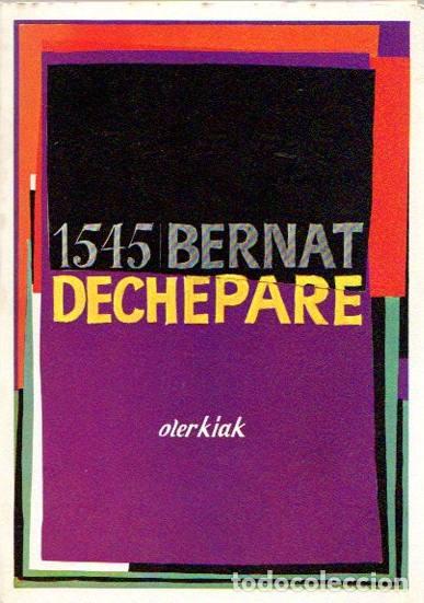Libros: Olerkiak 1545 - Dechepare, Bernat - Foto 1