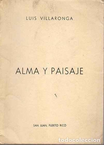 Libros: Alma y Paisaje - Villaronga, Luis - Foto 1