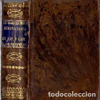 Libros: Novisima Semana Santa en lat&iacute;n y castelano. - VVAA