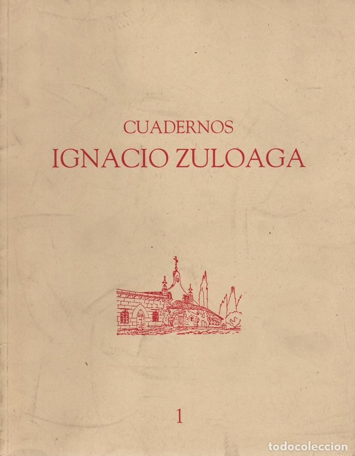 Libros: Cuadernos Ignacio Zuloaga 1 - NO CONSTA AUTOR - Foto 1