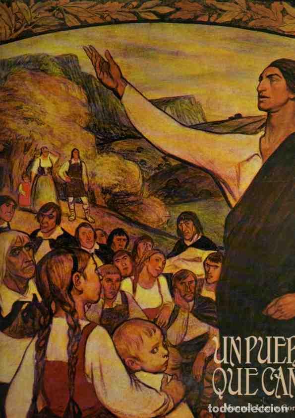 Libros: Un pueblo que canta. - Llano Gorostiza, Manuel - Foto 1