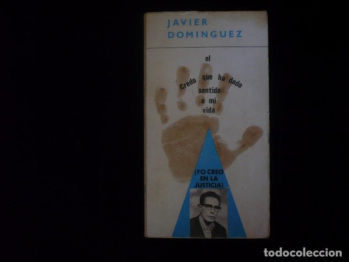 Libros: yo creo en la justicia, javier dominguez - Foto 1