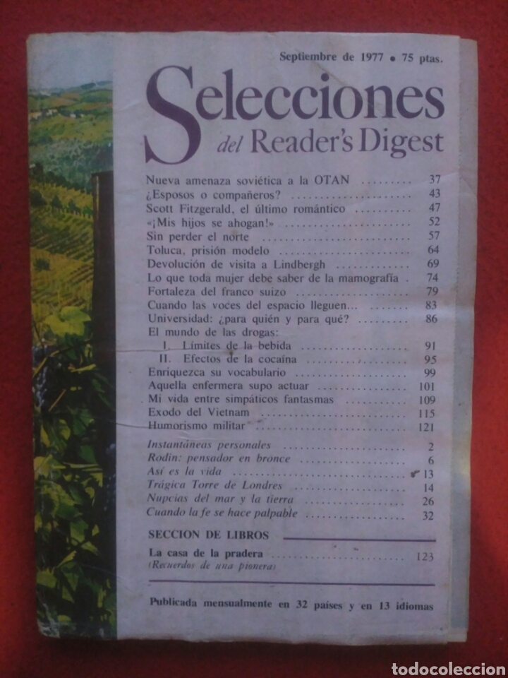 Libros: Selecciones del Readers Digest. 1977 Septiembre - Foto 1
