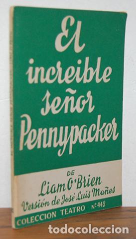 Libros: EL INCREIBLE SE&Ntilde;OR PENNYPACKER - LIAM OBRIEN - Foto 1