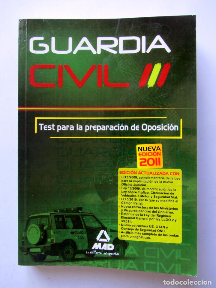 Libros: Guardia civil. Simulacros de examen. Edici&oacute;n 2011 - Foto 1