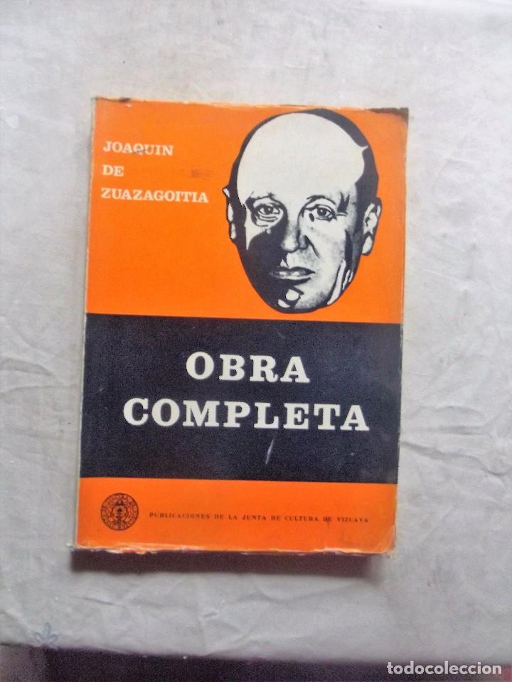 Libros: OBRA COMPLETA JOAQUIN DE ZUAZAGOITIA - Foto 1