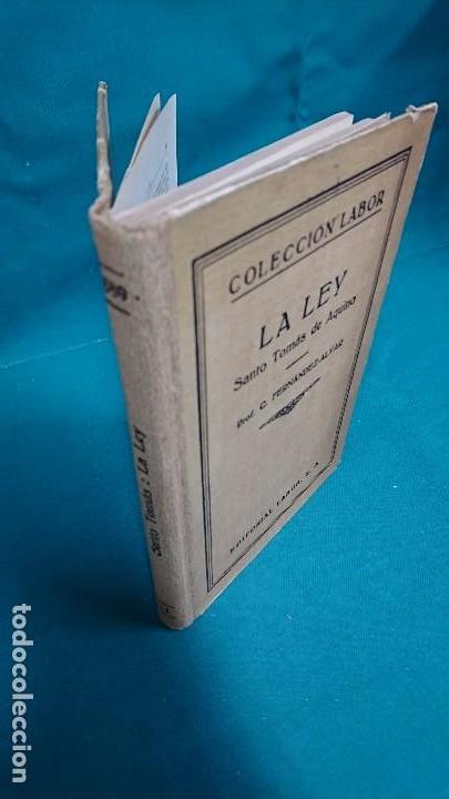 Libros: LA LEY, SANTO TOM&Aacute;S DE AQUINO, EDITORIAL LABOR - Foto 4