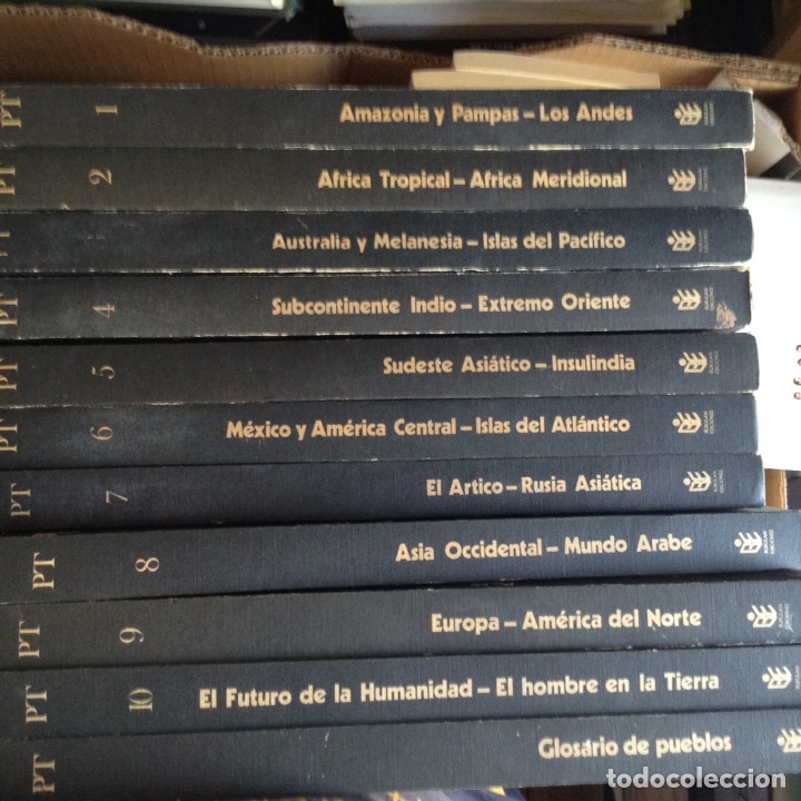 Libros: Pueblos de la tierra. Once tomos. - Foto 1