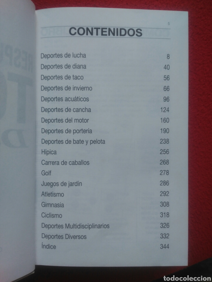 Libros: Respuestas para todo tipo de deportes. Circulo de lectores - Foto 3