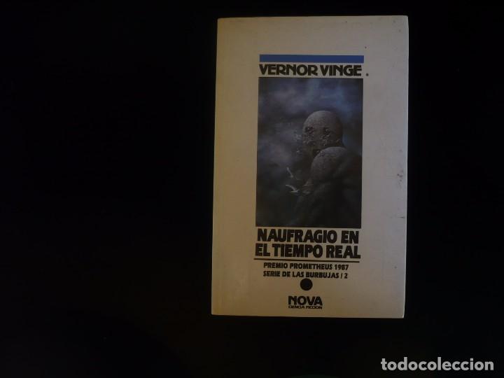 Libros: naufragio en el tiempo real, vernor vinge - Foto 1