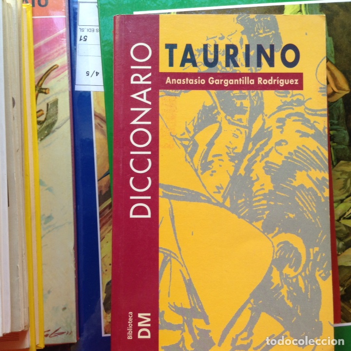 Libros: Diccionario taurino. Anastasio Gargantilla - Foto 1
