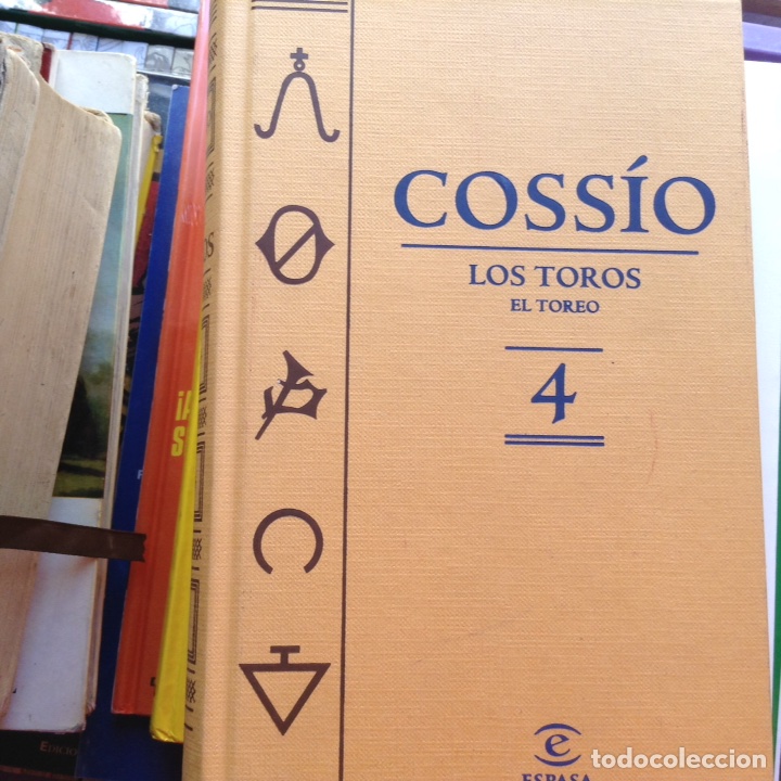 Libros: Cossio. Toros El toreo . 4. Espasa. - Foto 1