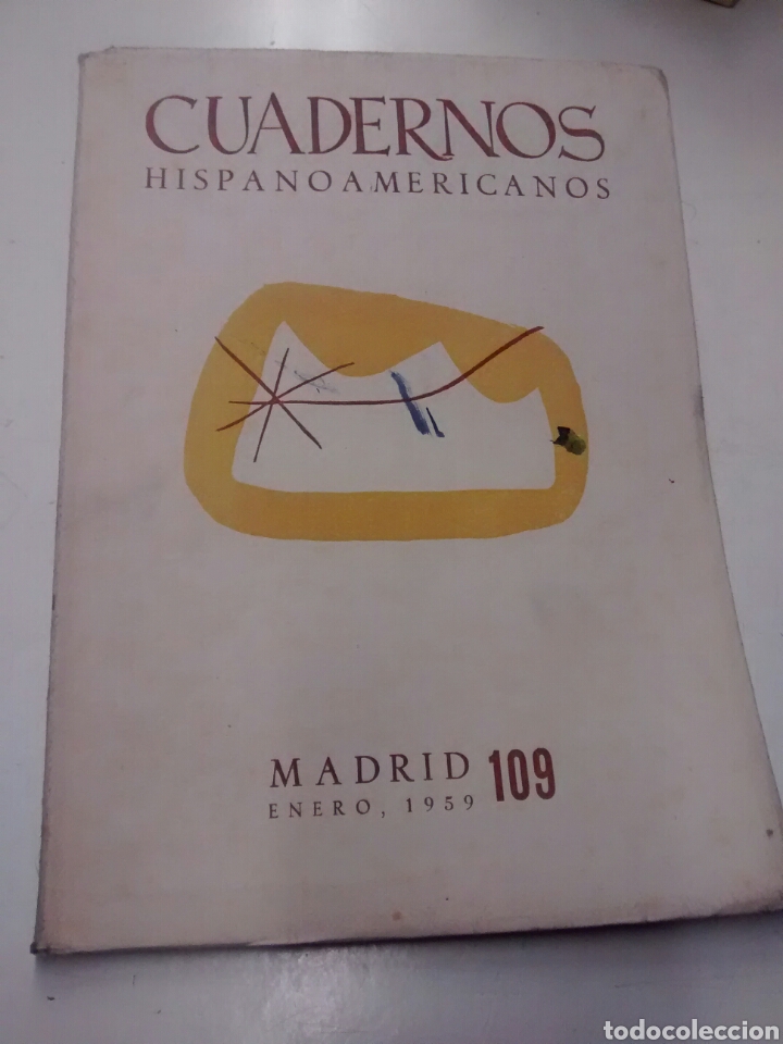 Libros: Cuadernos Hispanoamericanos - Enero 1959 - N&uacute;mero 109 - Foto 1