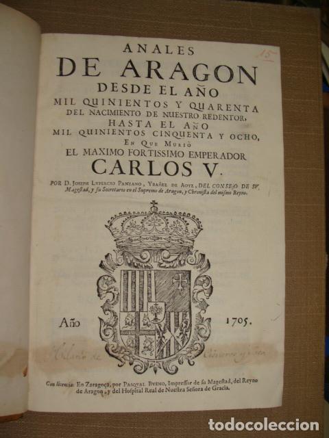 Libros: Anales de Aragon desde el a&ntilde;o mil quinientos y quarenta ... hasta el a&ntilde;o mil quinientos cinquenta y