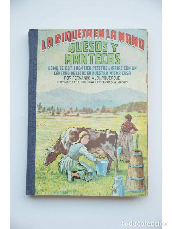 Libros: Quesos y mantecas - ALBURQUERQUE, Fernando - Foto 1