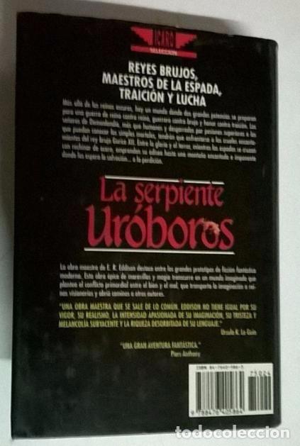 Libros: LA SERPIENTE UR&Oacute;BOROS - EDDISON, E. R - Foto 2