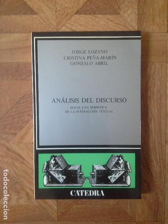 Libros: AN&Aacute;LISIS DEL DISCURSO - LOZANO PE&Ntilde;A-MAR&Iacute;N ABRIL - Foto 1