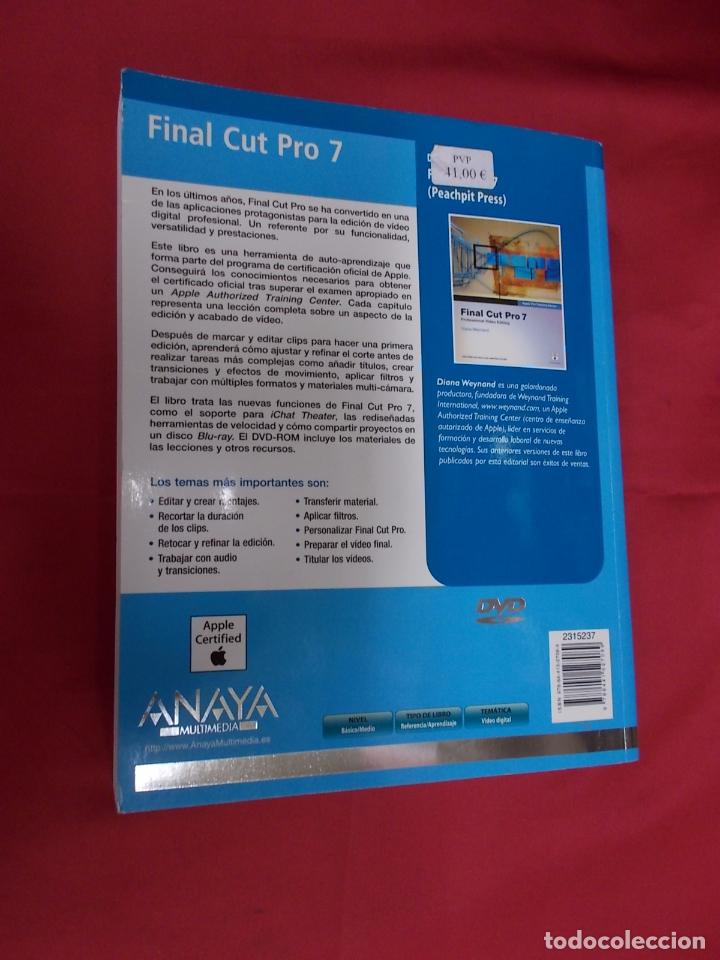 Libros: FINAL CUT PRO 7. DIANA WEYNAND. EL LIBRO OFICIAL. ANAYA. 2010 - Foto 6