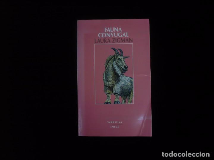 Libros: fauna conyugal laura zigman, 1&ordf; edicion 1988 - Foto 1
