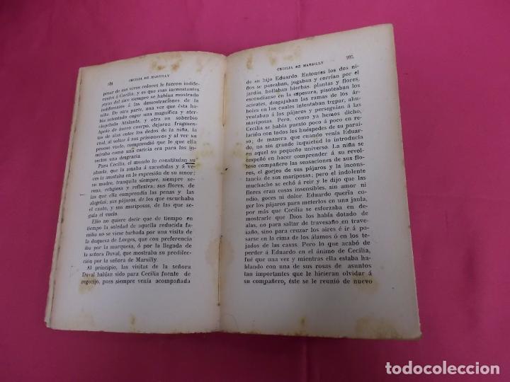 Libros: CECILIA DE MARSILLY. ALEJANDRO DUMAS PADRE. TASSO. - Foto 6