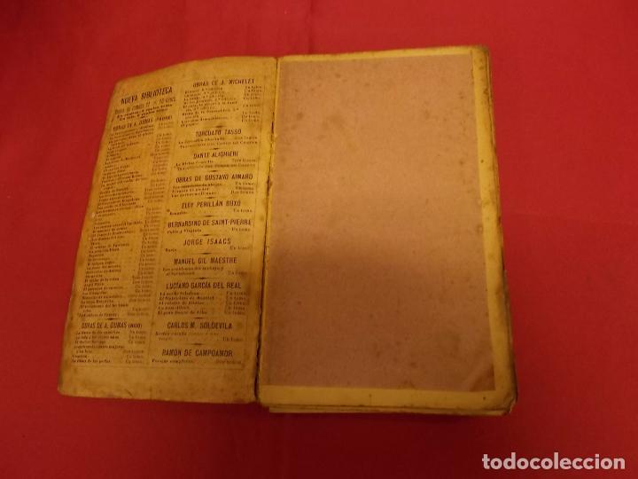 Libros: TRES MAESTROS. ALEJANDRO DUMAS PADRE. TASSO. - Foto 2