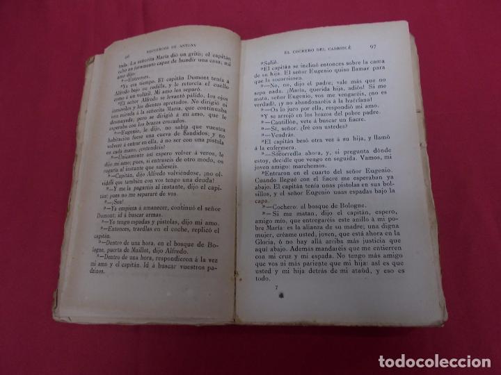 Libros: RECUERDOS DE ANTONY. ALEJANDRO DUMAS PADRE. TASSO. - Foto 5