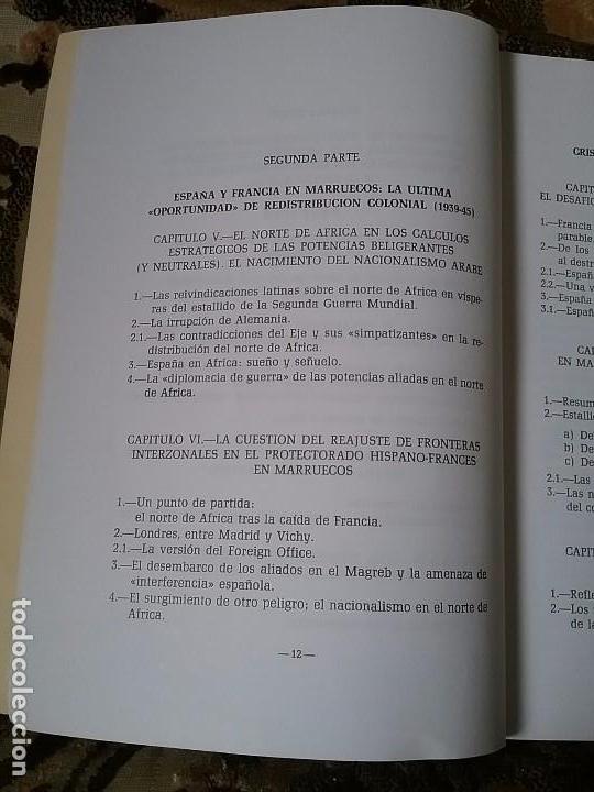Libros: El final del protectorado hispano-frances en Marruecos, de Victor Morales. - Foto 4