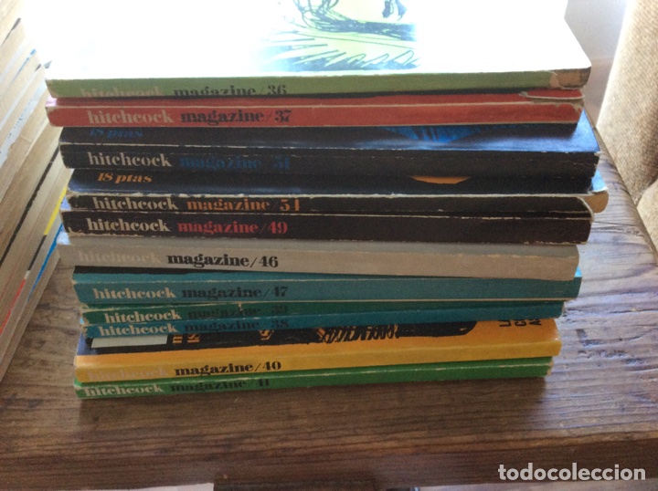 HITCHCOCH, revista del suspense 11 libritos.