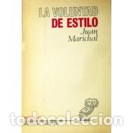 Libros: LA VOLUNTAD DE ESTILO - Marichal,Juan - Foto 1