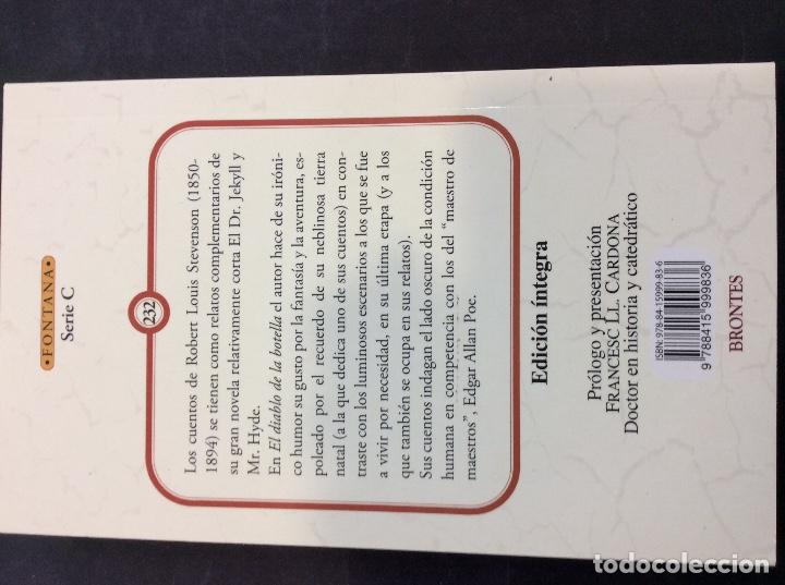 Libros: El diablo de la botella y otros relatos - Foto 2
