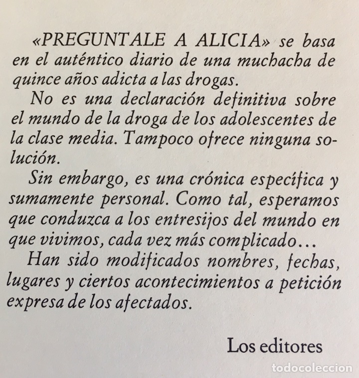 Libros: Preg&uacute;ntale a Alicia. An&oacute;nimo - Foto 2